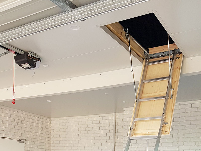 Insulated Panel Ceiling With Manhole After