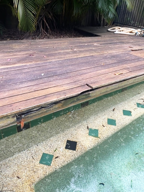 Before Replacing Damaged Decking