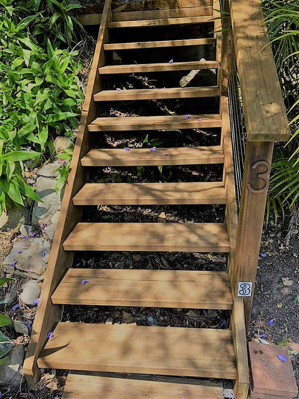 Stairs After Restaining